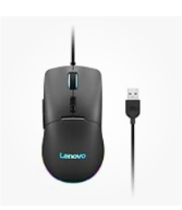 Lenovo M210 RGB Gaming Wired USB Mouse, Ambidextrous, 3200 DPI Optical Sensor, 7 Programmable Buttons, Dynamic RGB Backlight