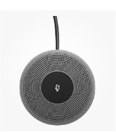 Logitech Expansion Mic for MeetUp and Rally Conference Systems, Tabletop Mic Pod with Integrated Mute Button & 6m Cable